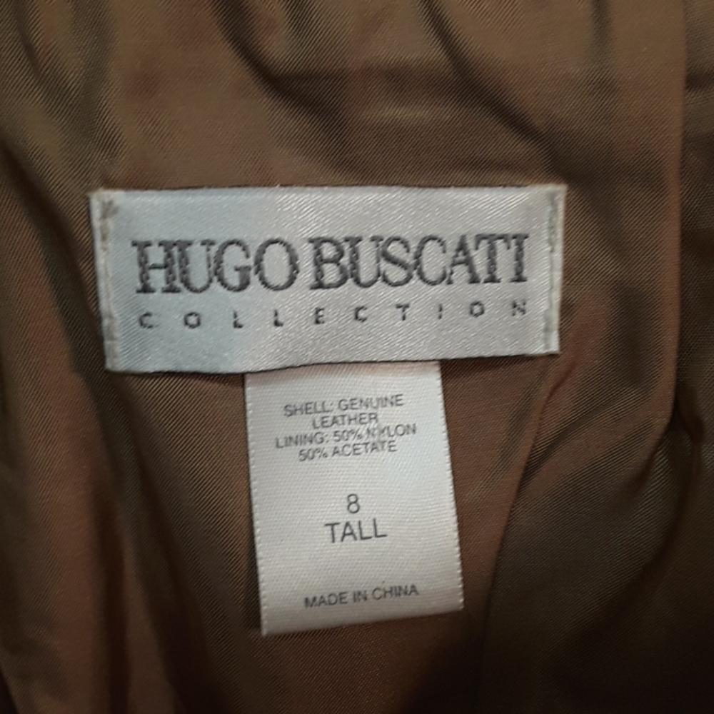 Hugo Buscati Leather Pants - Picture 4 of 4